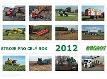 Kalendář 2012 pro společnost DAGROS s.r.o.